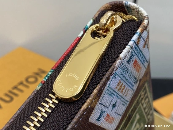 Aaa replica ru WALLET-10*20*2 ZIPPY LOUIS VUITTON cm 0814